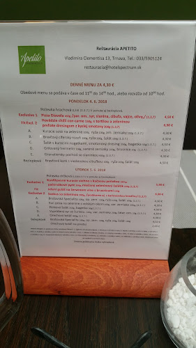 Opinii despre Reštaurácia Apetito în Trnava - Gastronómia a pohostinstvo