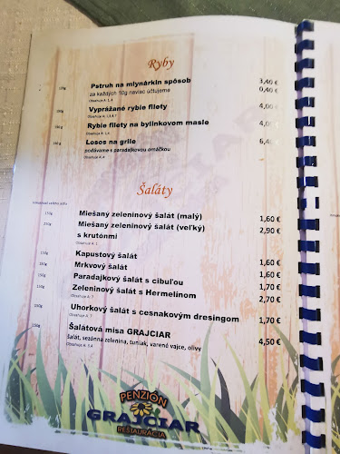 Opinii despre Penzión Grajciar în Lučatín - Gastronómia a pohostinstvo