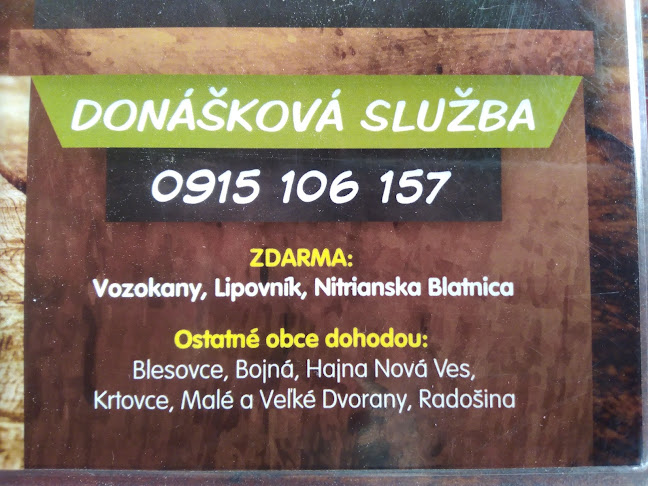 Opinii despre EM-DE Pizza în Vozokany - Gastronómia a pohostinstvo