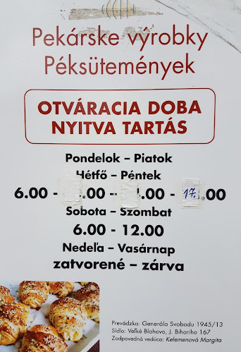Pekárske výrobky