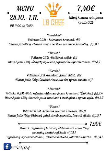 La Chef - Gastronómia a pohostinstvo