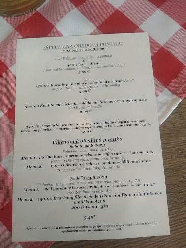 Opinii despre Voyage în Žilina - Gastronómia a pohostinstvo