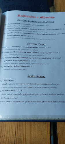 Opinii despre Reštaurácia u Mlynárky în Dudince - Gastronómia a pohostinstvo