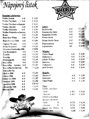 Opinii despre SHERIFF PUB în Košice - mestská časť Západ - Gastronómia a pohostinstvo