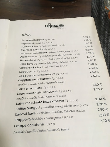 Opinii despre Café La Messicana - kaviareň a cukráreň OC Mlyny în Nitra - Gastronómia a pohostinstvo