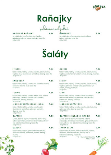 Bageta - Gastronómia a pohostinstvo