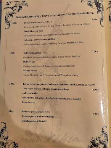 Comentarii opinii despre Hájovňa u HOFFERA