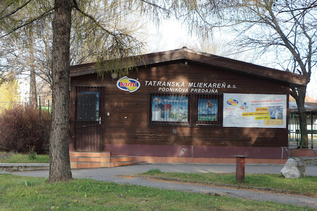 Tatranská mliekareň a.s. Podniková predajňa
