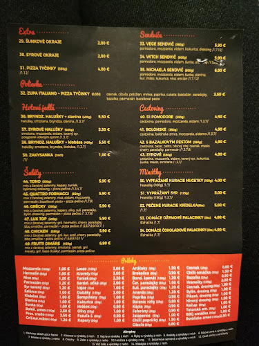 Opinii despre Bistro Michaela - Pizzeria în Višňové - Gastronómia a pohostinstvo