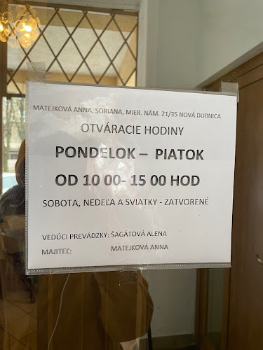 Espresso Soriana - Gastronómia a pohostinstvo