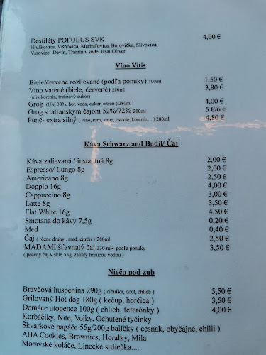 Opinii despre Minibistro în Vysoké Tatry - Gastronómia a pohostinstvo