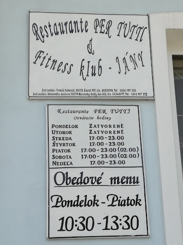 PER TUTTI - Moravský Svätý Ján