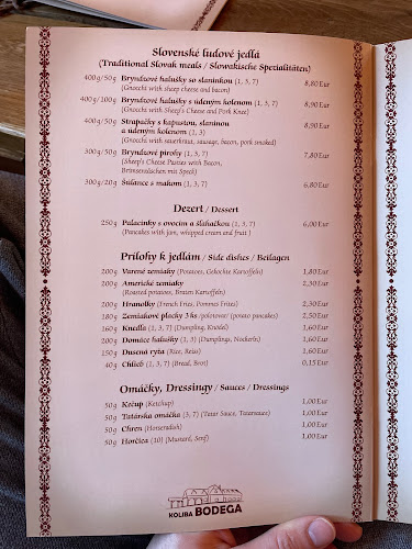 Opinii despre Koliba Bodega în Podsuchá - Gastronómia a pohostinstvo