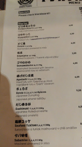 Opinii despre IZAKAYA KANSAI în Bratislava - Gastronómia a pohostinstvo