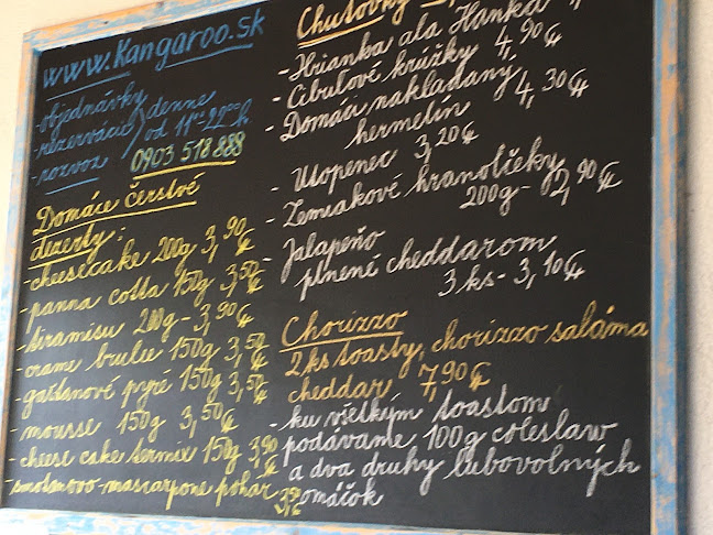 Kangaroo Pub - Gastronómia a pohostinstvo