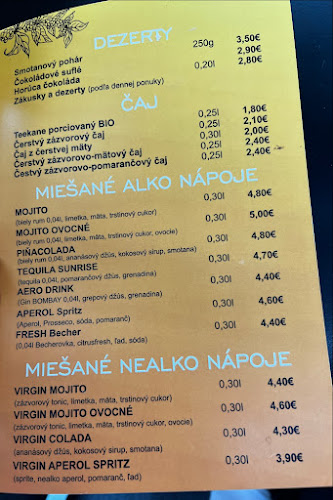 Opinii despre AeroCafe în Partizánske - Gastronómia a pohostinstvo