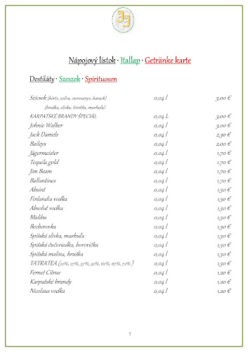 Opinii despre J&J Reštaurácia în Svätý Peter - Gastronómia a pohostinstvo