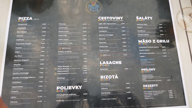Opinii despre MAYDAY PIZZA în Bratislava - Gastronómia a pohostinstvo