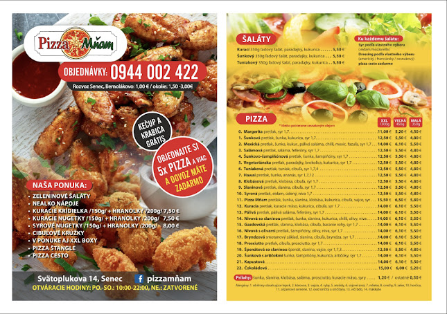 Pizza Mňam - Gastronómia a pohostinstvo