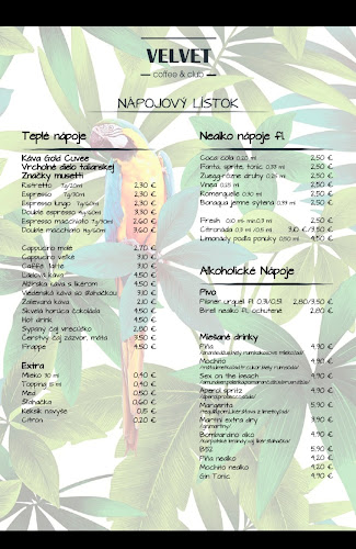 Opinii despre VELVET coffee&club în Pezinok - Gastronómia a pohostinstvo