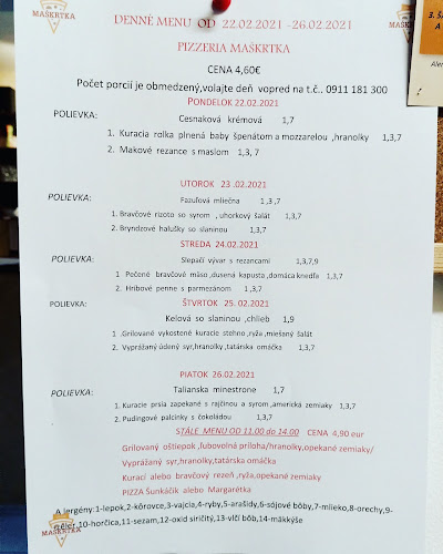 Opinii despre Maškrtka în Podhorany - Gastronómia a pohostinstvo