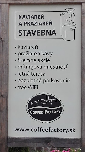KAVIAREŇ A PRAŽIAREŇ STAVEBNÁ/COFFEE FACTORY, s. r. o.