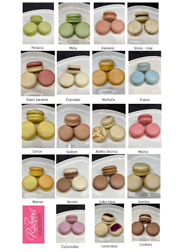 Ružová cukráreň Nitra - zákusky, torty - Nitra