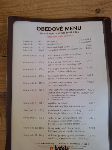 Opinii despre Gazdovský dvor - Trenčianska Turná în Trenčianska Turná - Gastronómia a pohostinstvo