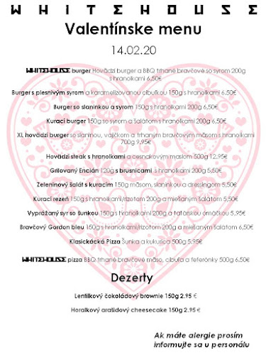 Opinii despre Whitehouse Rozvoz Obedov a Catering în Malá Hradná - Gastronómia a pohostinstvo