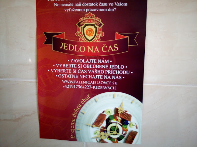 Pálenica Jelšovce - Gastronómia a pohostinstvo