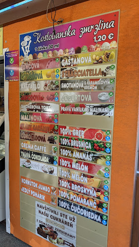Kostolianska zmrzlina - Gastronómia a pohostinstvo