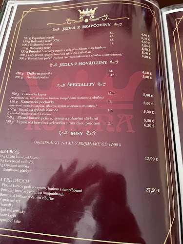 Reštaurácia KORONA - Veľký Kamenec