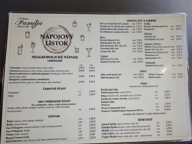 Famílja Trattoria - Pezinok