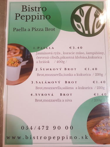 Comentarii opinii despre Bistro Peppino Bardejov