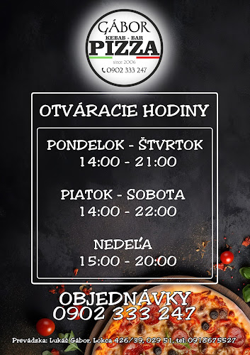 GÁBOR KEBAB-PIZZA LOKCA - Lokca