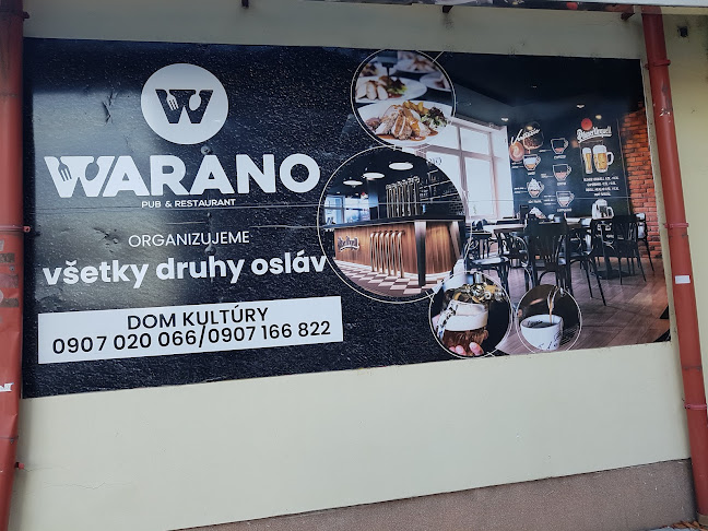 Warano - Pub & Restaurant - Vranov nad Topľou