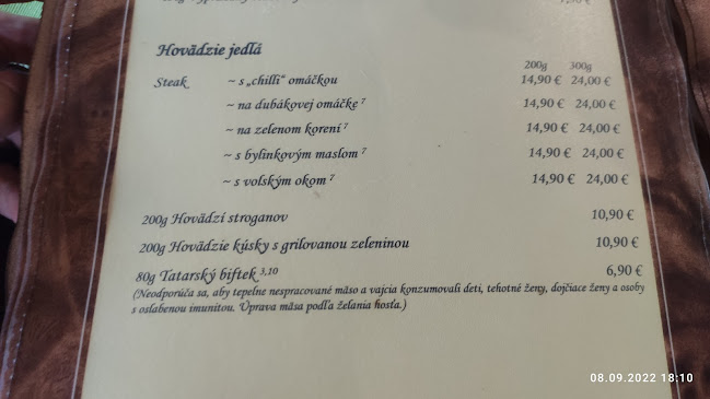 Reštaurácia MUŠKÁT - Gastronómia a pohostinstvo