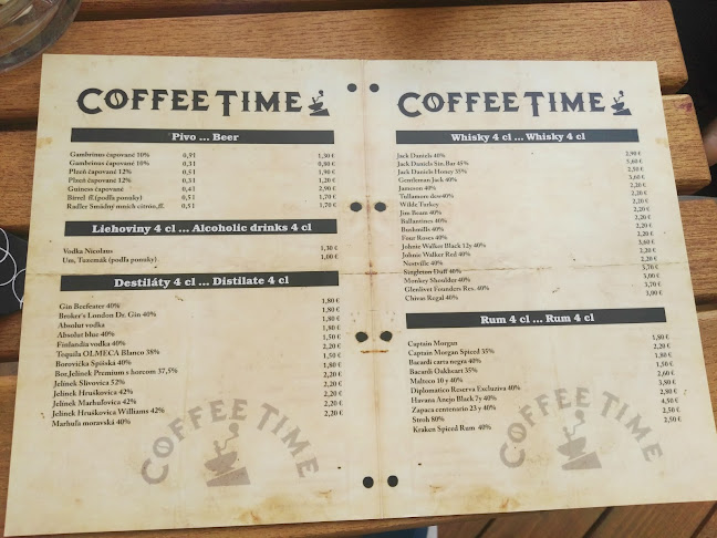 Opinii despre Coffee Time în Brezno - Gastronómia a pohostinstvo