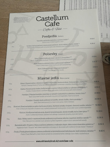 Castellum Cafe - Gastronómia a pohostinstvo