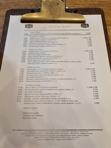 Opinii despre LOKAL VERMEX Beer Restaurant & Pizza în Svidník - Gastronómia a pohostinstvo