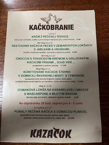 Kazačok piváreň a reštaurácia