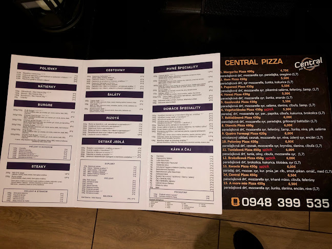 Opinii despre Central pub & restaurant în Snina - Gastronómia a pohostinstvo