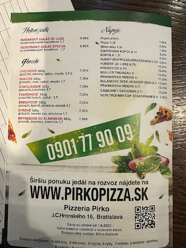 Pizzeria PIRKO - Gastronómia a pohostinstvo