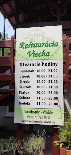REŠTAURÁCIA VIECHA - Vráble