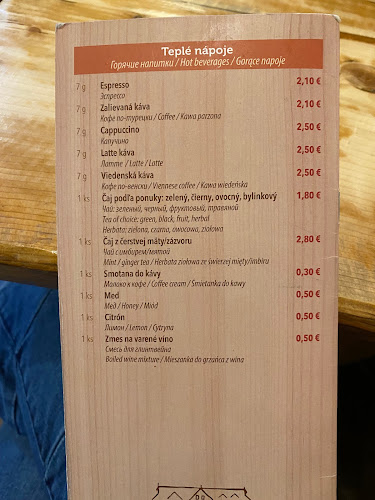 Koliba Bešeňovka - Gastronómia a pohostinstvo