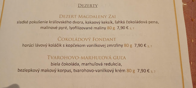 Reštaurácia Magdaleny Zai - Liptovský Hrádok