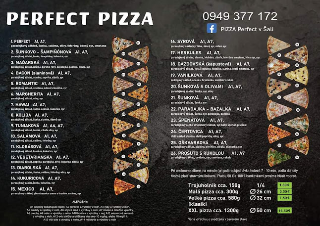 Opinii despre PIZZA Perfect în Šaľa - Gastronómia a pohostinstvo