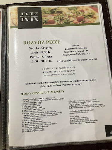 Reštaurácia Kamenec