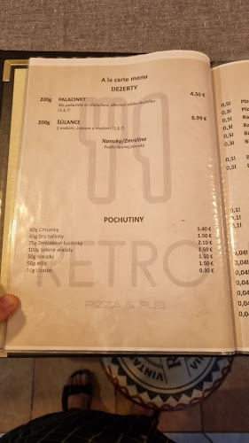 Opinii despre RETRO pizza & pub în Štôla - Gastronómia a pohostinstvo