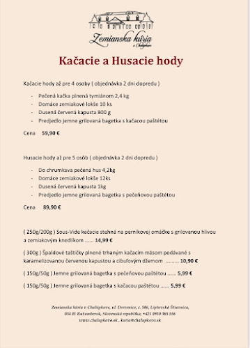 Opinii despre Reštaurácia Zemianska kúria | Slovenská kuchyňa Liptov în Ružomberok - Gastronómia a pohostinstvo